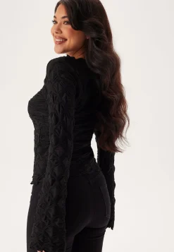Structure Long Sleeve Top