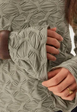 Structure Long Sleeve Top