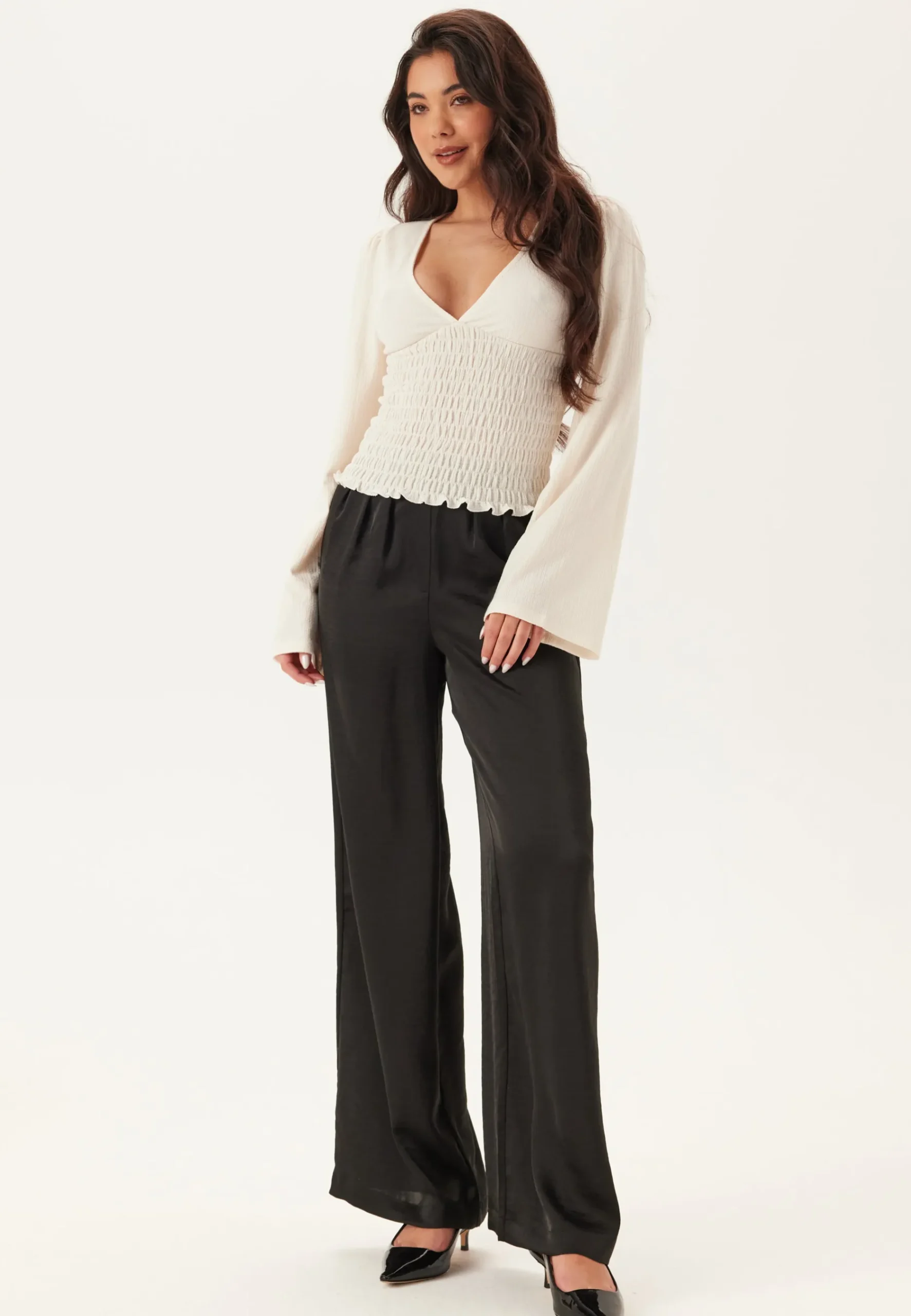 Structure Smock Top