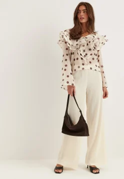 Structure Wide Trousers