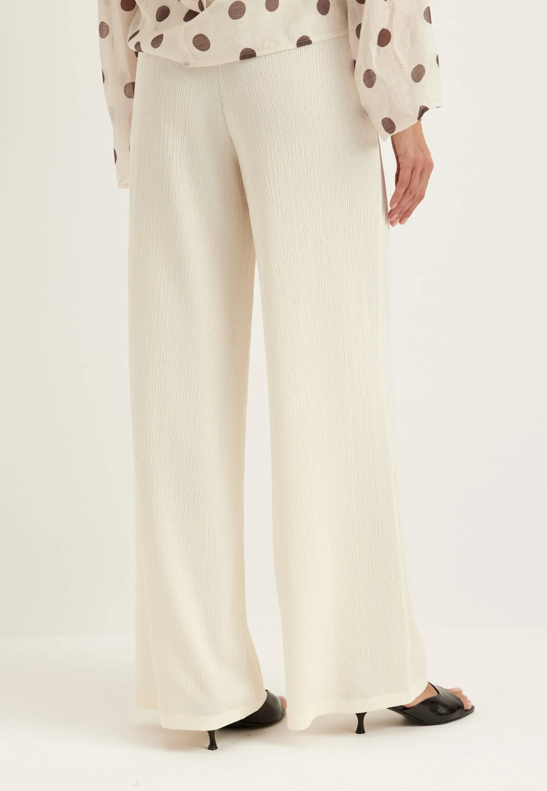 Structure Wide Trousers