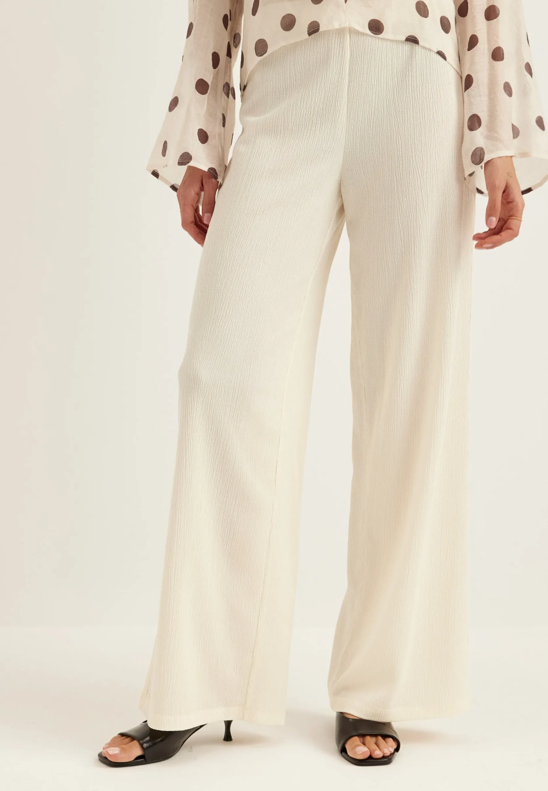 Structure Wide Trousers