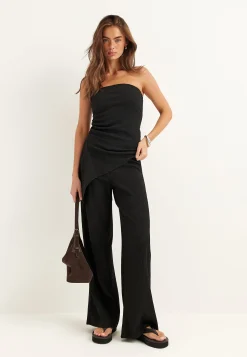 Structure Wide Trousers