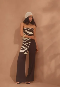 Structure Wide Trousers