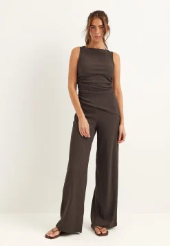 Structure Wide Trousers
