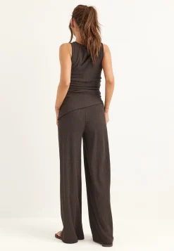 Structure Wide Trousers