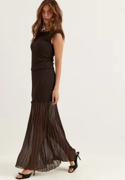 Strucure Combined Maxi Skirt
