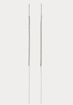 Tahoe Chain Earrings Silver-pl