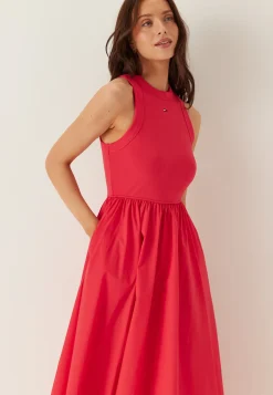 Tjw Rib Poplin Tank Dress Ext