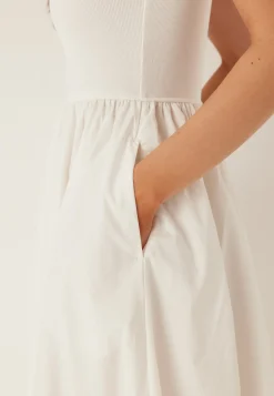 Tjw Rib Poplin Tank Dress Ext