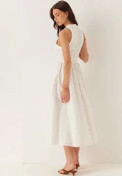 Tjw Rib Poplin Tank Dress Ext