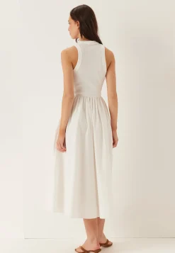 Tjw Rib Poplin Tank Dress Ext