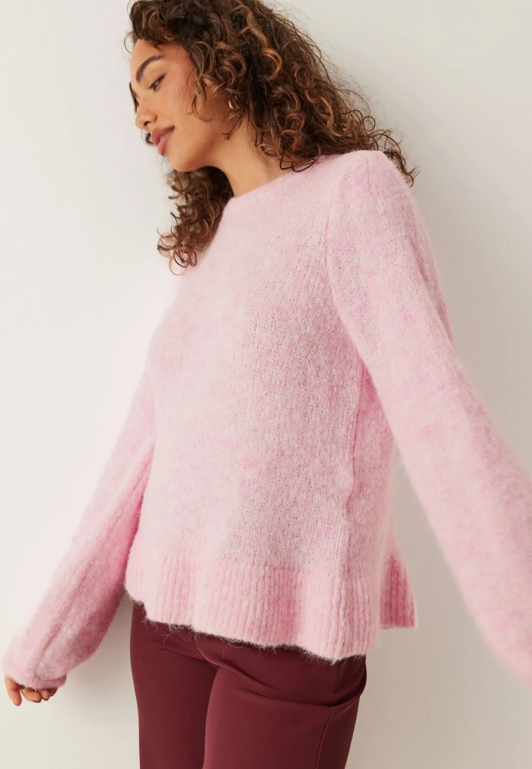 Vibows L/S O-NECK KNIT PULLOVE