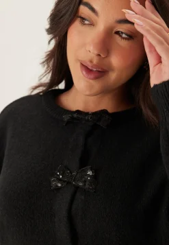 Vibrianna O-neck L/S BOW KNIT