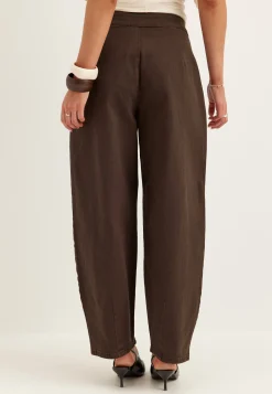 Vichia Hw Barrel Jeans