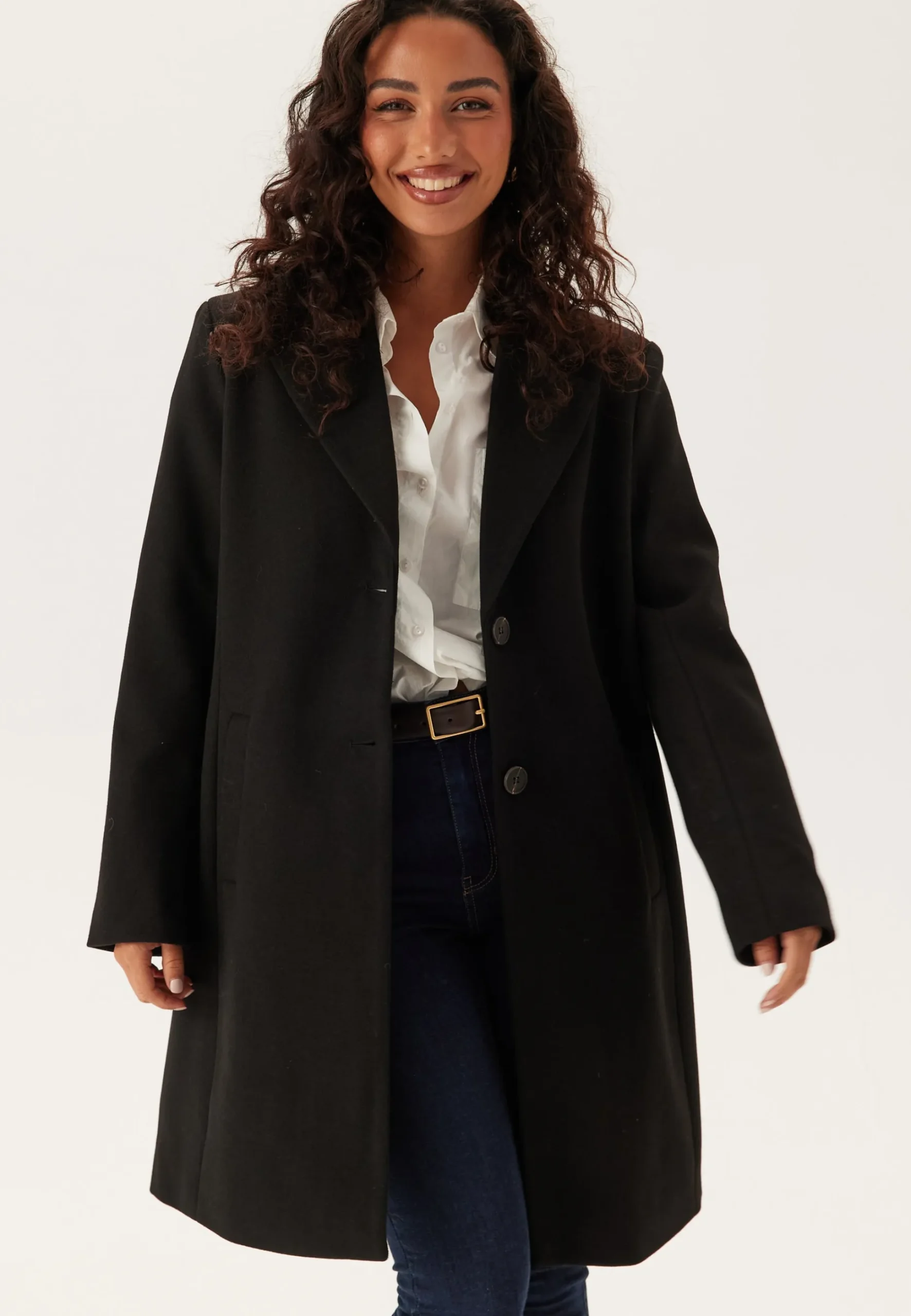 Viclaudia Button Coat