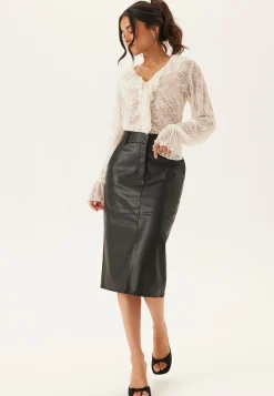 Vidagmar Hw Midi Coated Skirt