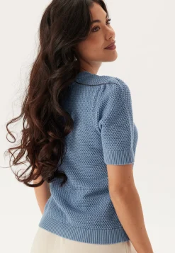 Vidalo O-Neck S/S knit top