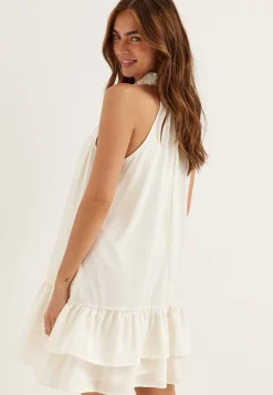Vidolly Halterneck Short Dress
