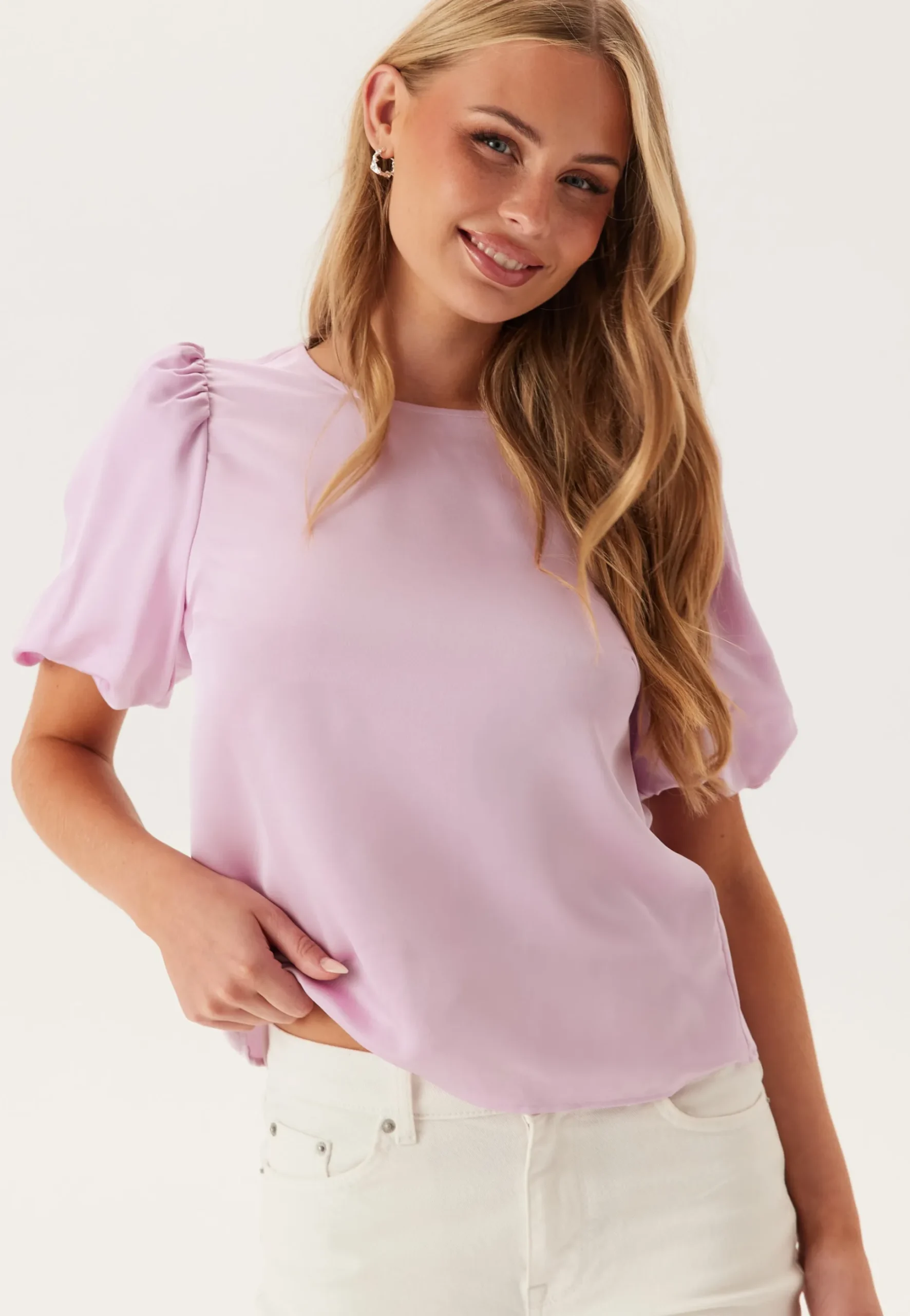 Viellette 2/4 SATIN PUFF TOP S