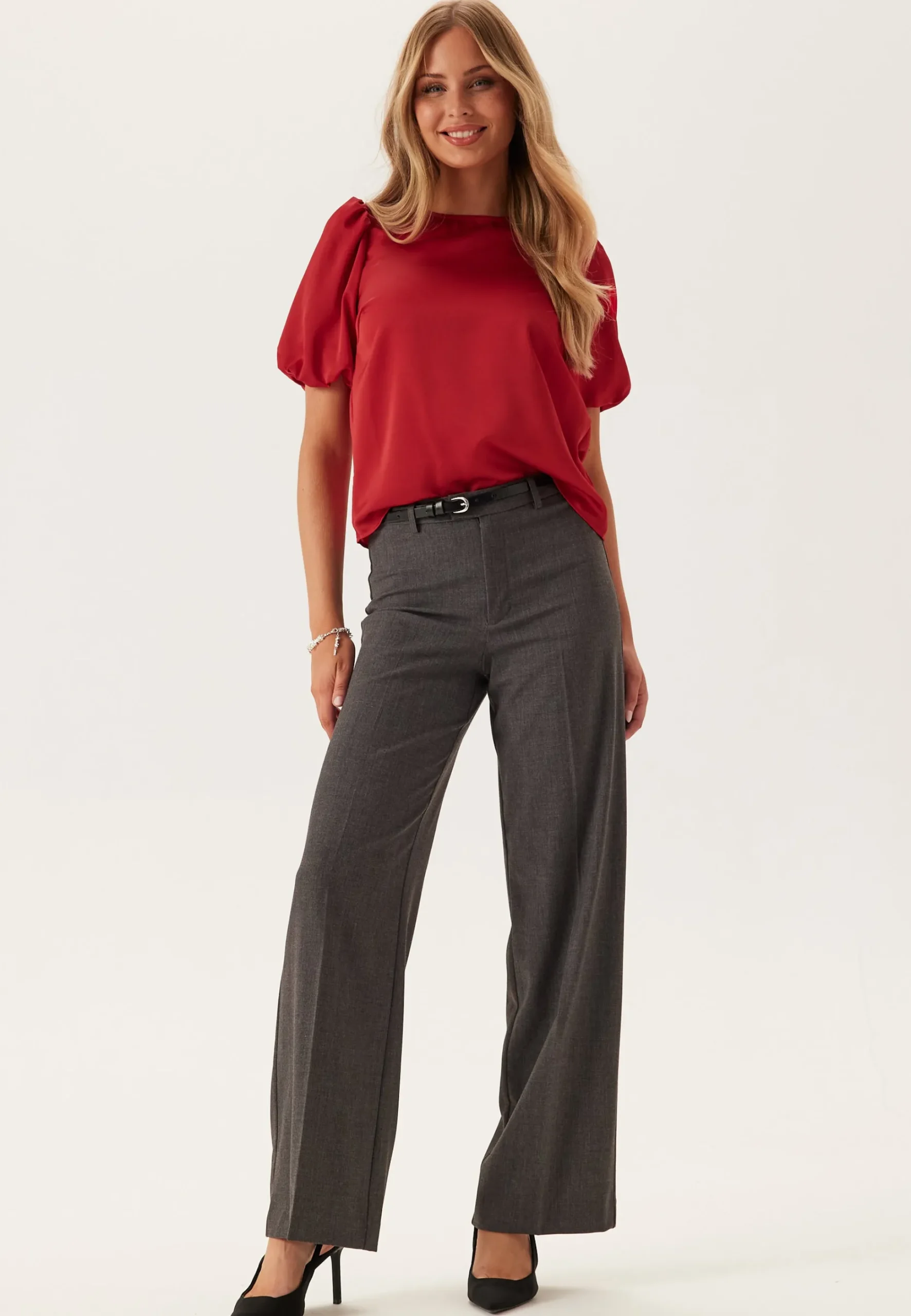 Viellette 2/4 SATIN PUFF TOP S