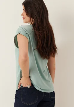 Viellette S/S Satin Top