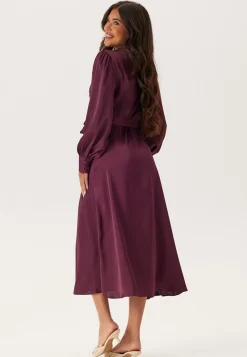 Vienna Ravenna L/S Ankle Wrap Dress