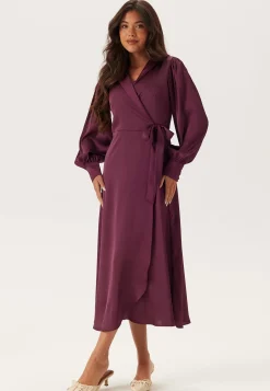 Vienna Ravenna L/S Ankle Wrap Dress