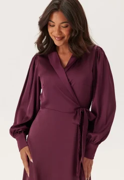Vienna Ravenna L/S Ankle Wrap Dress