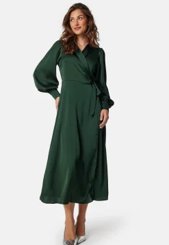 Vienna Ravenna L/S Ankle Wrap Dress
