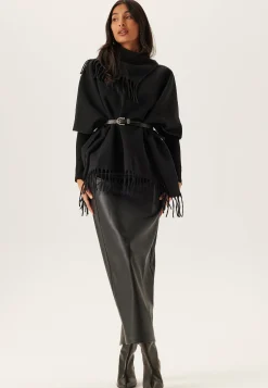 Vifjolira High Neck Poncho