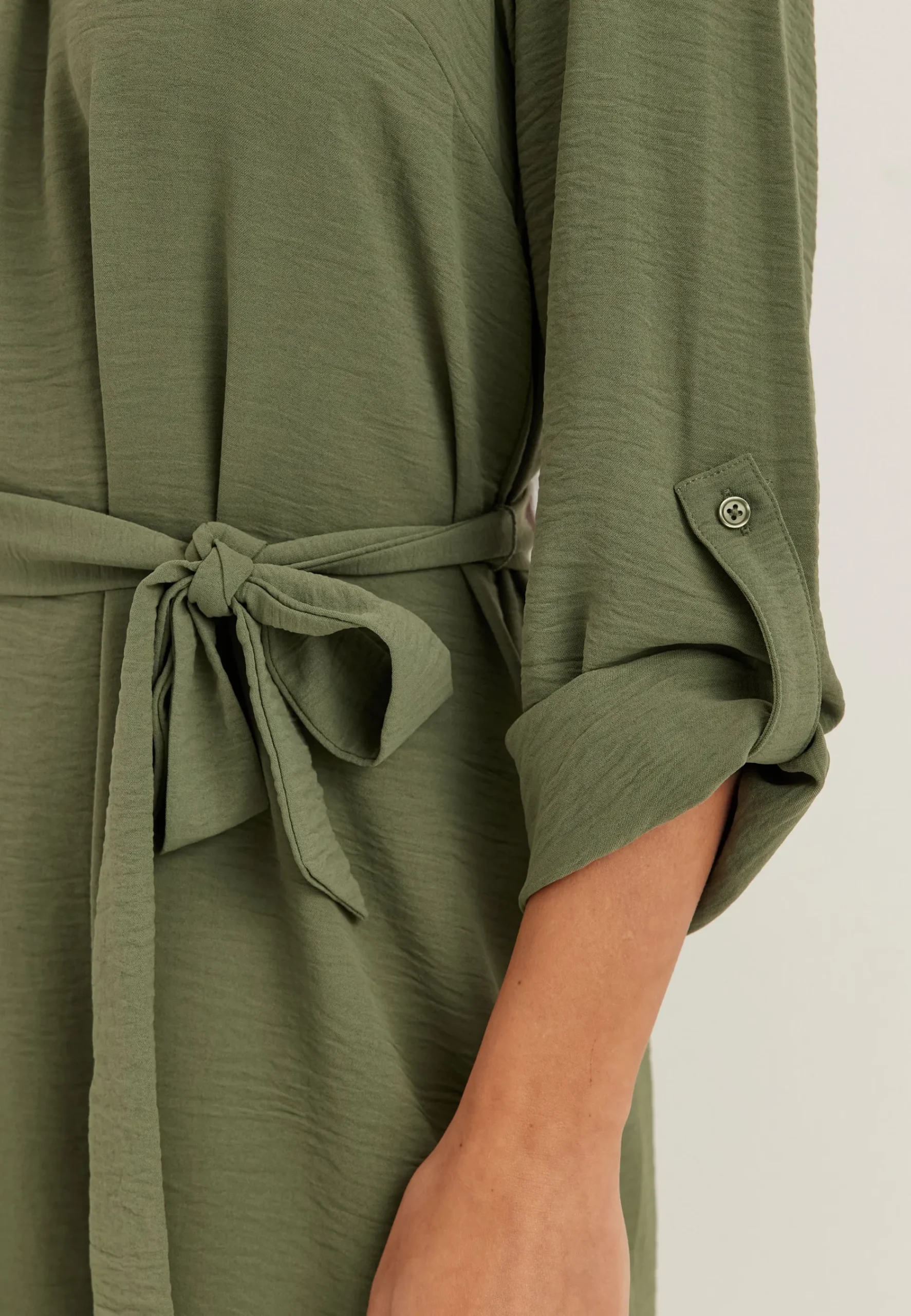 Vijosa 3/4 V-NECK DRESS