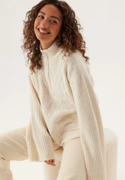 Vilassia L/S HIGH NECK ZIPPER