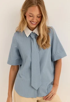 Vilinna 2/4 SHIRT W. TIE SHIRT