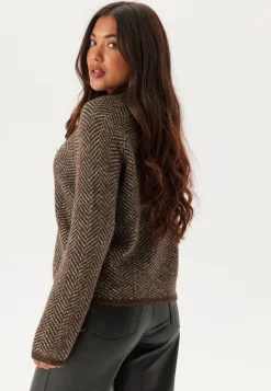Vilory High Neck L/S KNIT TOP