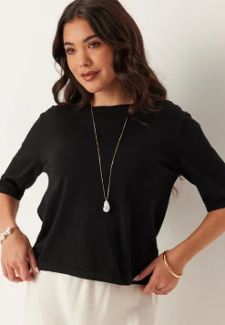 Vimalu O-neck 2/4 KNIT TOP