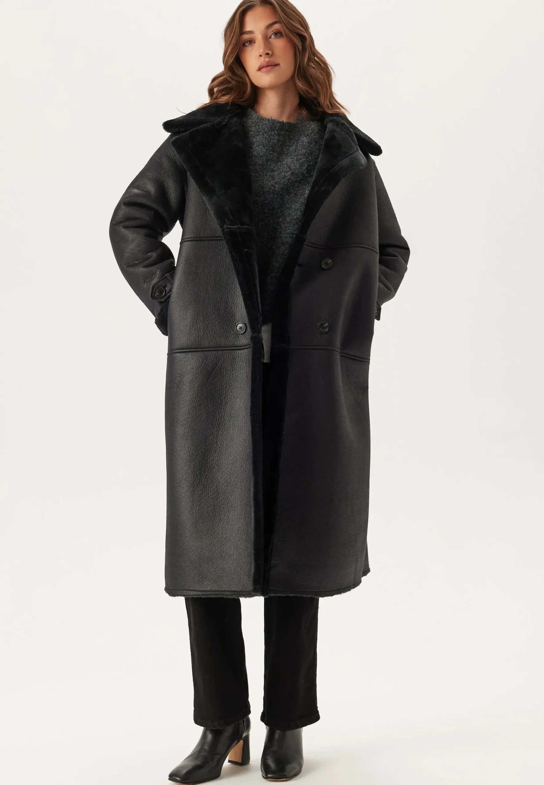 Vimella Long Sherling Coat