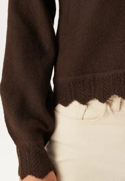 Vinikolina O-neck L/S KNIT TOP