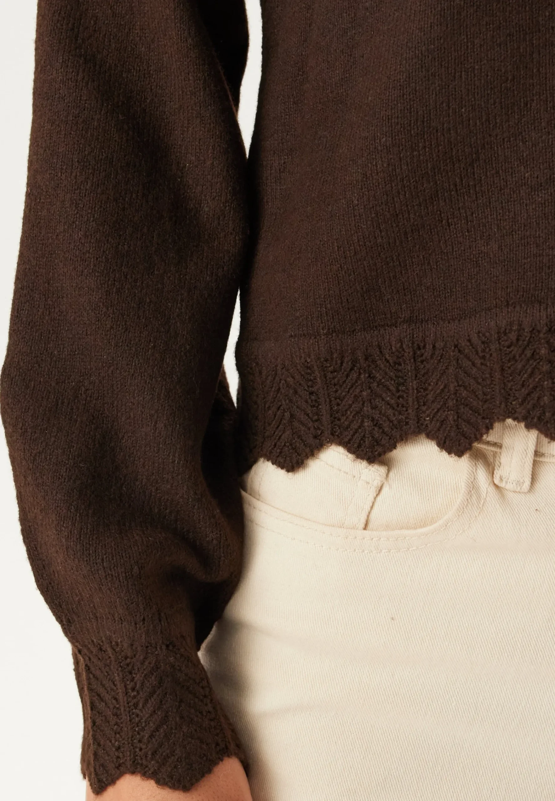 Vinikolina O-neck L/S KNIT TOP