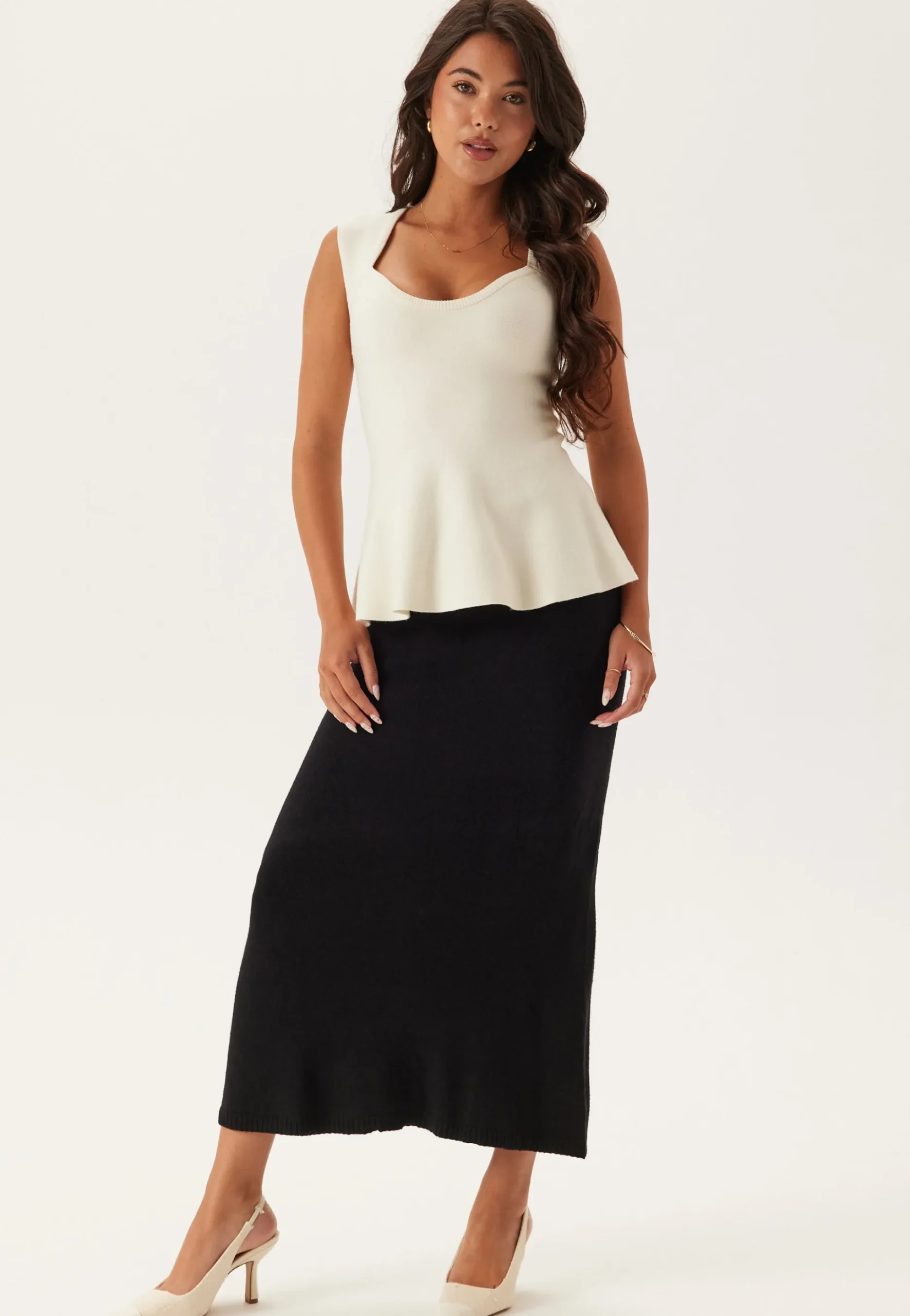 Viril Ankle Knit Skirt