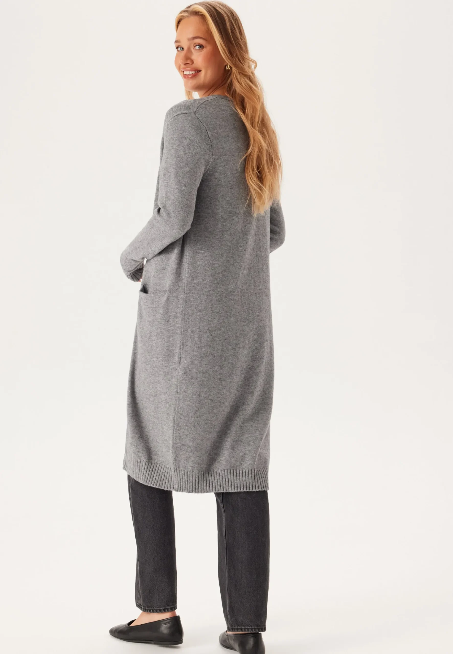 Viril Long Knit Cardigan