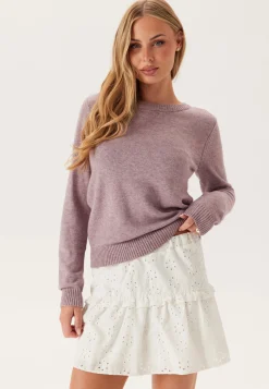 Viril O-neck L/S KNIT TOP