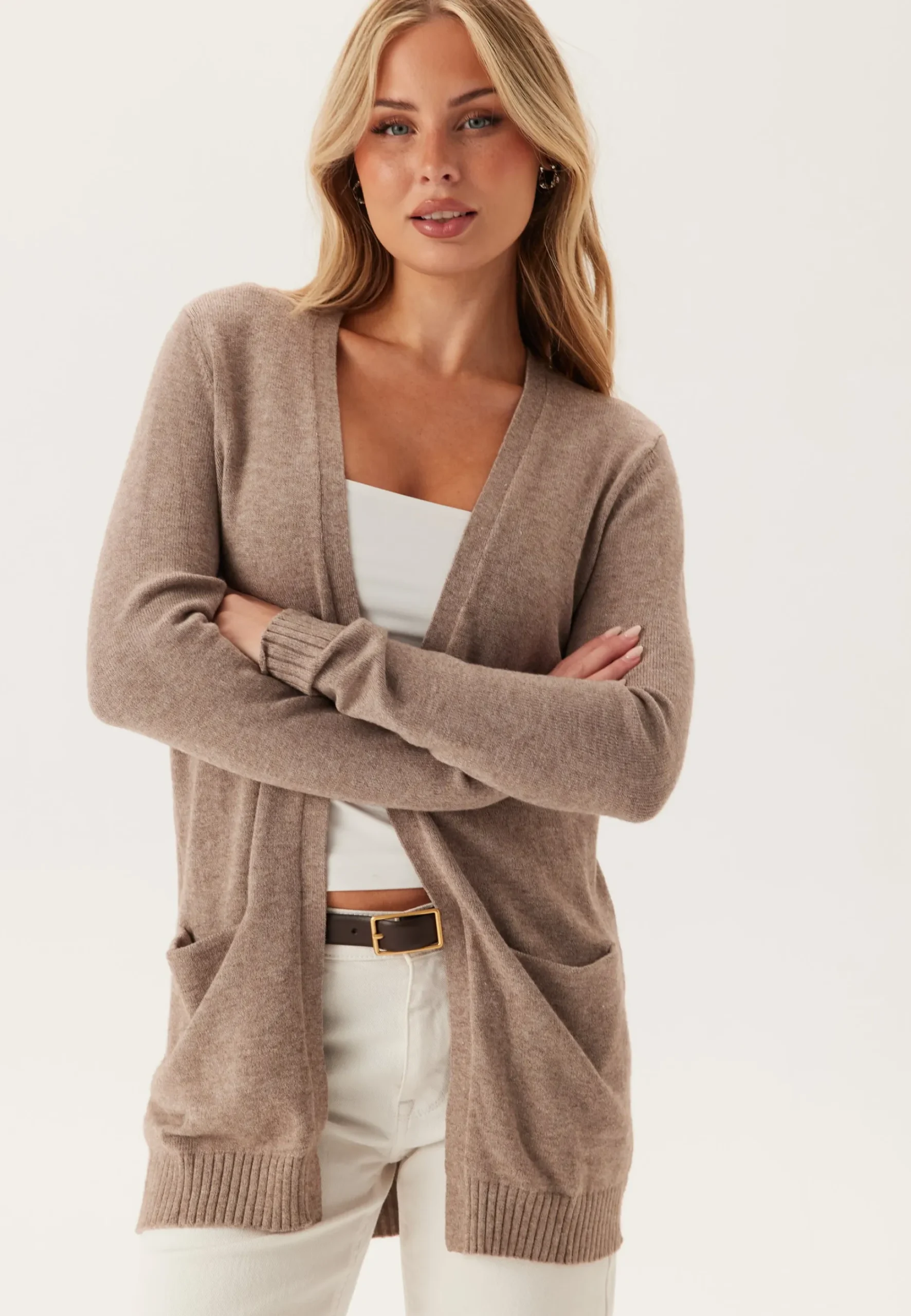 Viril Open L/S KNIT CARDIGAN