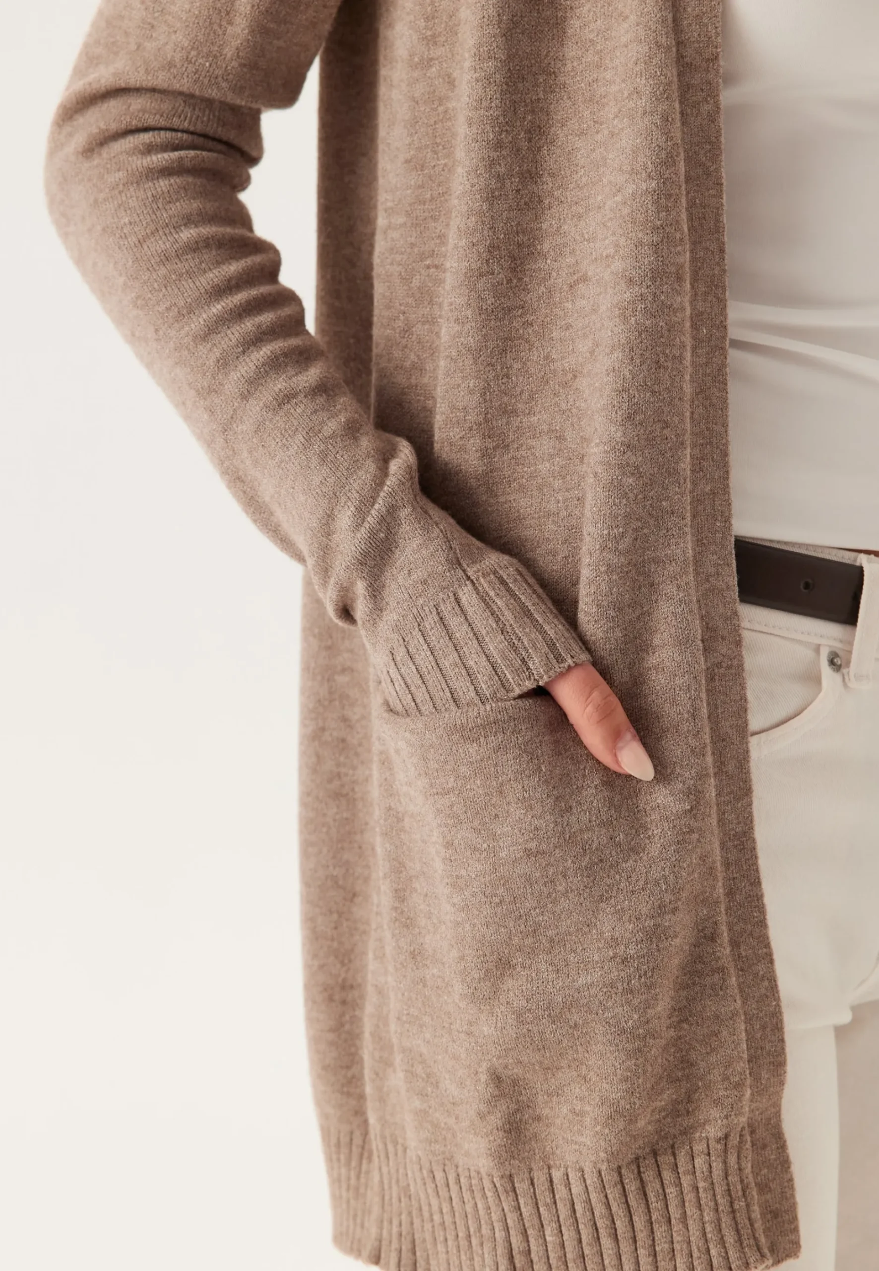 Viril Open L/S KNIT CARDIGAN