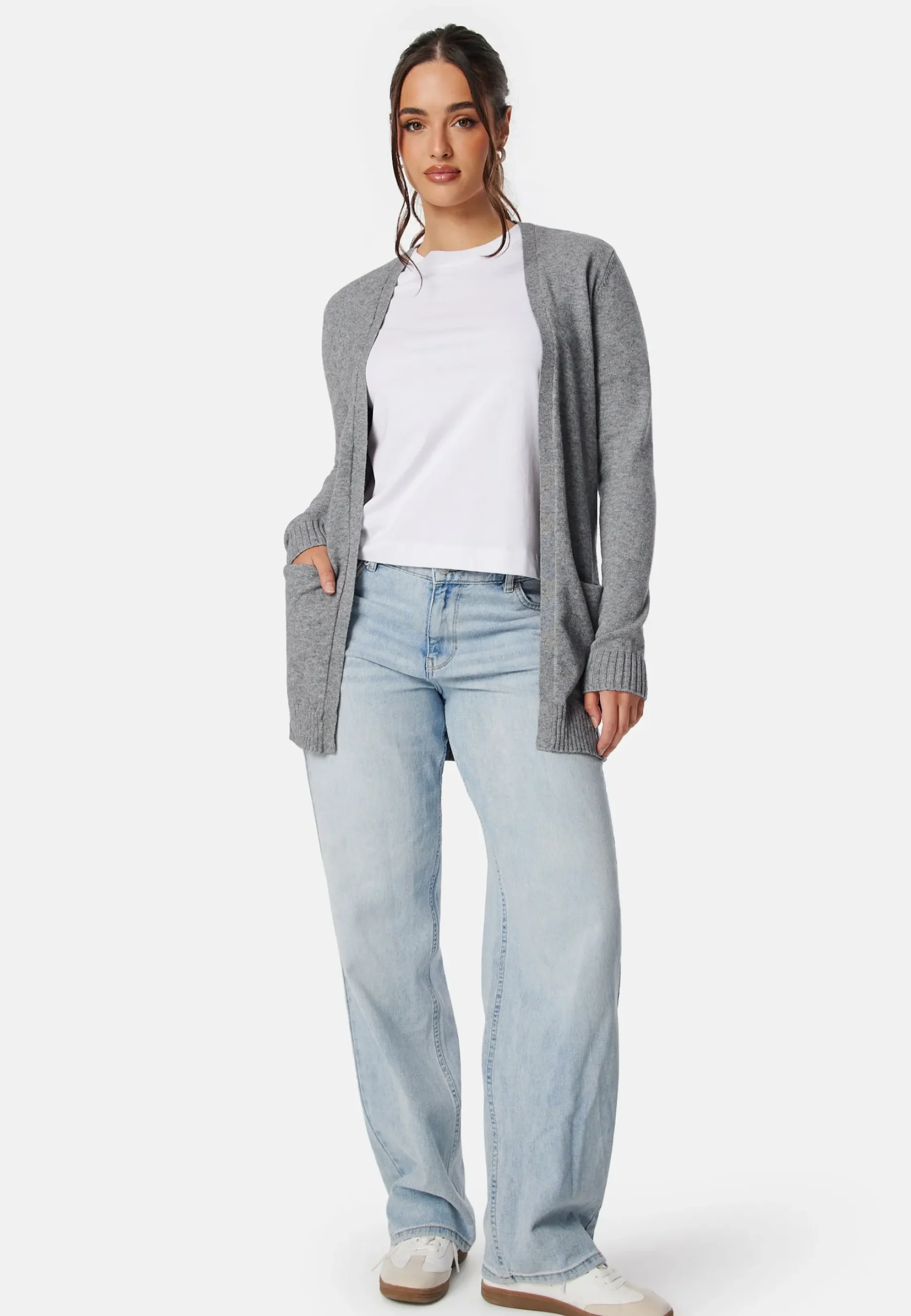 Viril Open L/S Knit Cardigan
