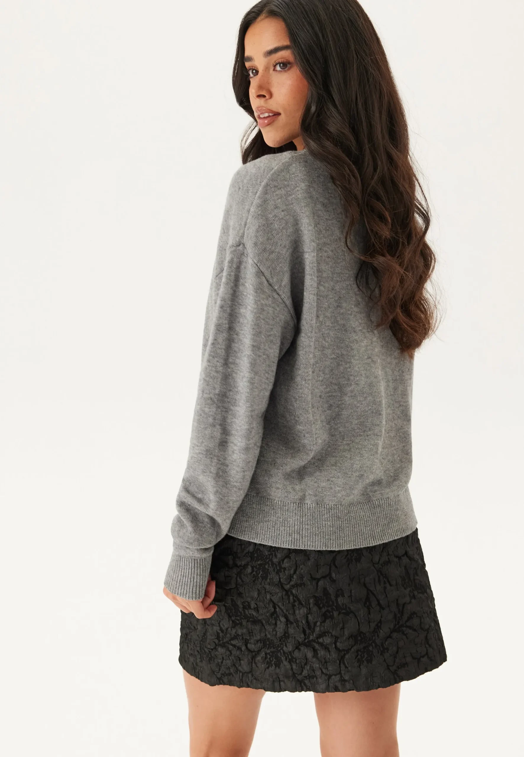 Viril V-neck Knit Cardigan