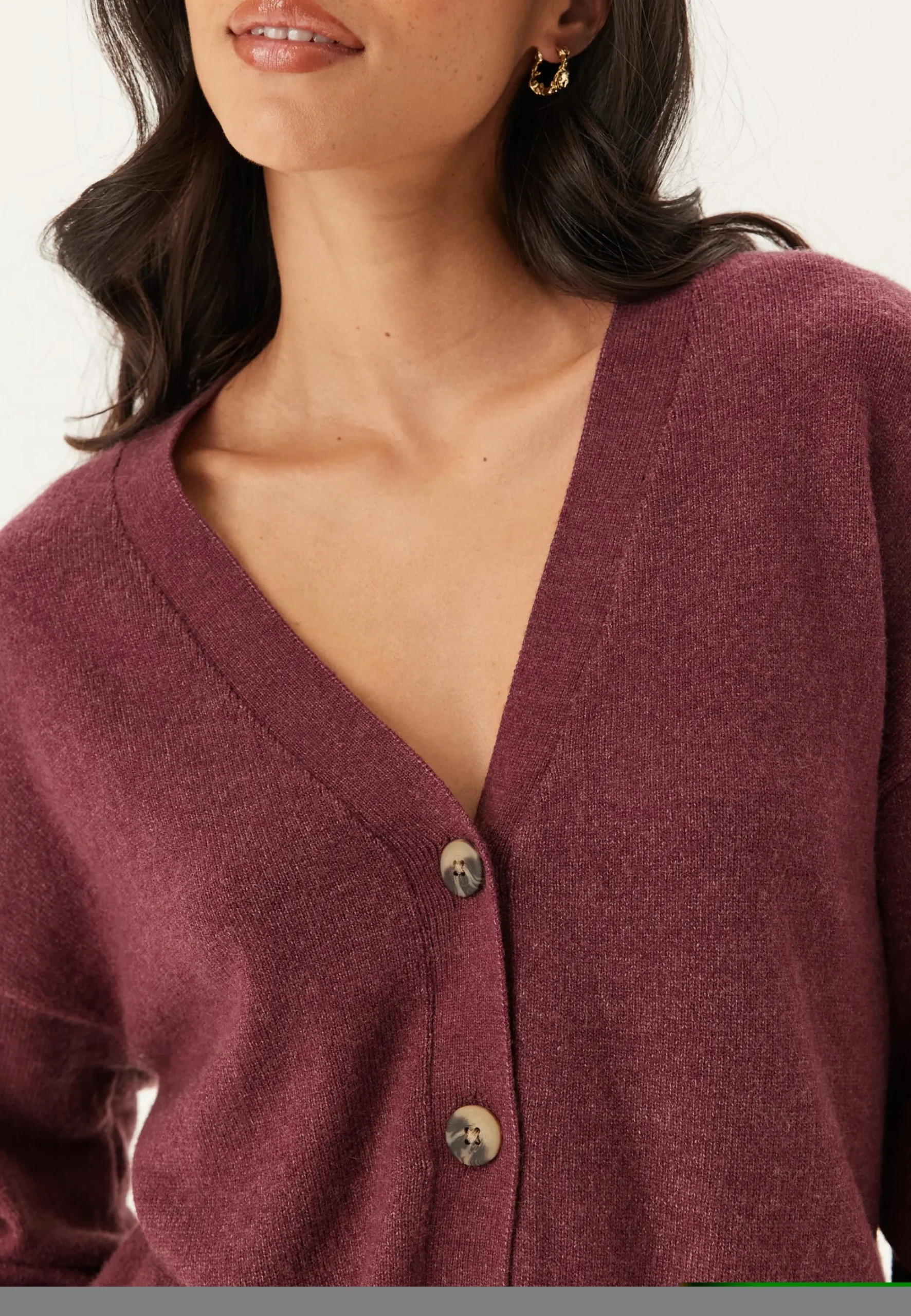 Viril V-neck Knit Cardigan