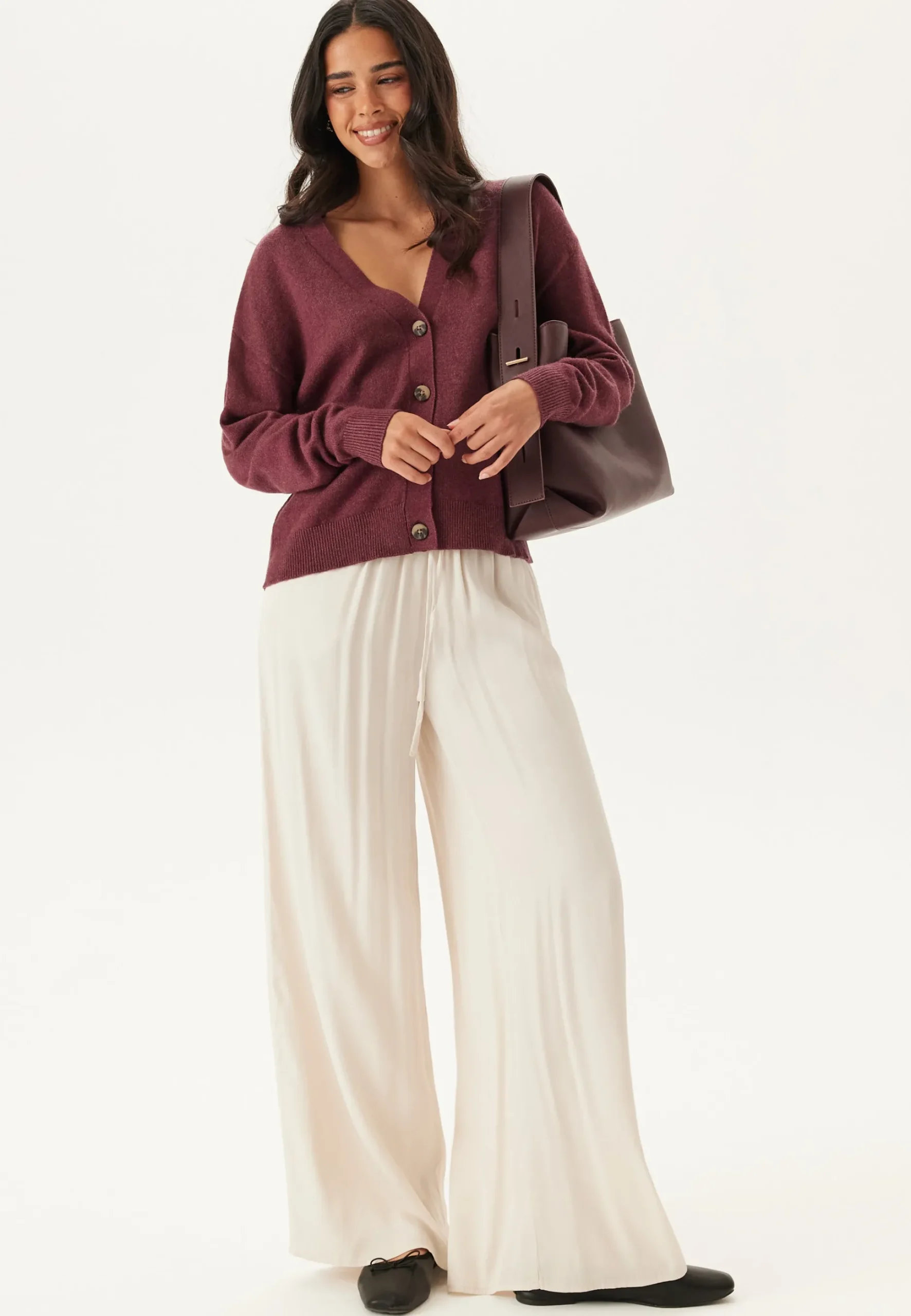 Viril V-neck Knit Cardigan