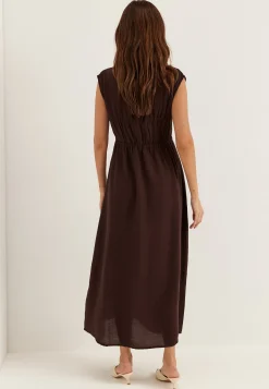 Viscose Tie Detail Dress
