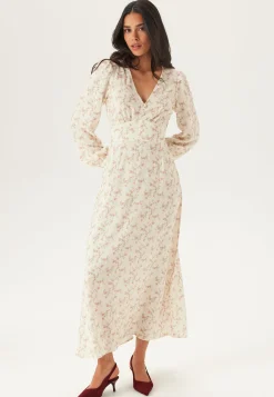 Viscose V-neck Maxi Dress